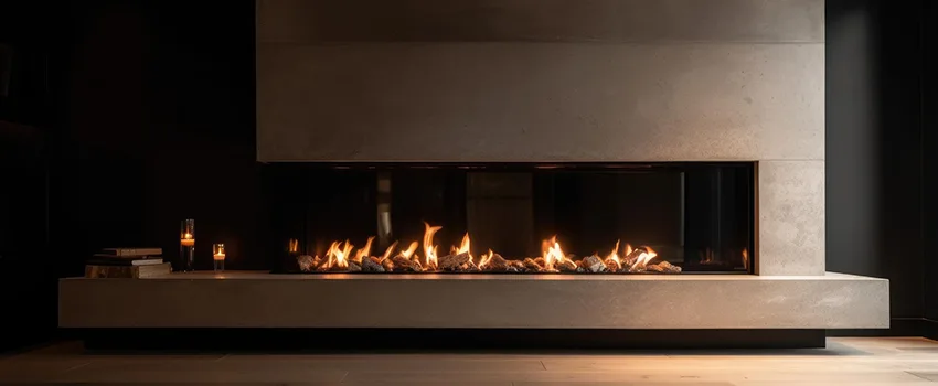Gas Fireplace Ember Bed Design Services in Laguna Woods, California