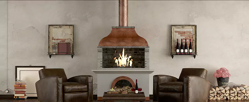 Thelin Hearth Products Providence Pellet Insert Fireplace Installation in Laguna Woods, CA