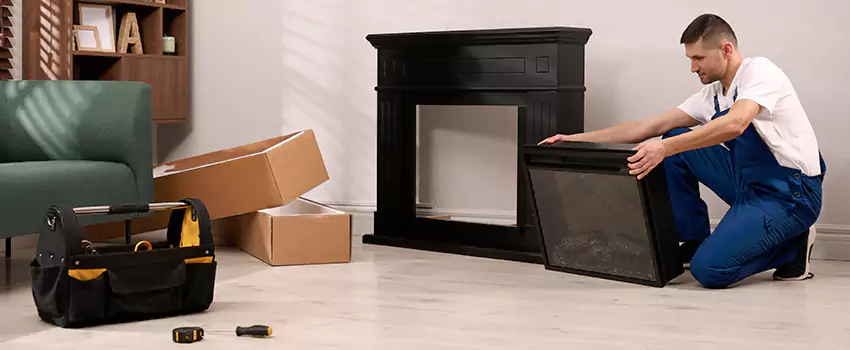 Old Rusted Metal Fireplace Repair And Replacement in Laguna Woods, CA