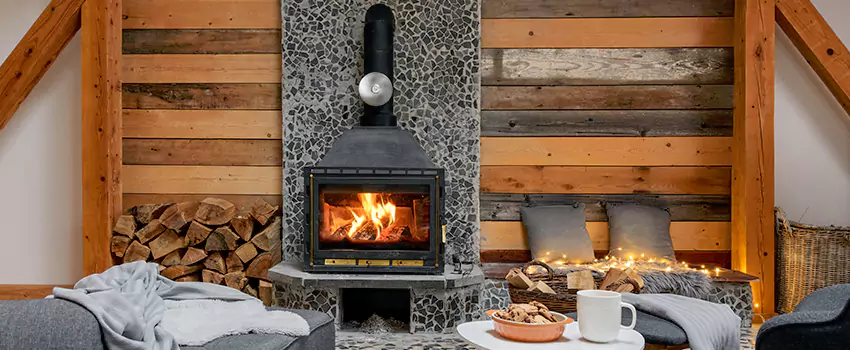 Thelin Hearth Products Direct Vent Gas Stove Fireplace Inspection in Laguna Woods, California